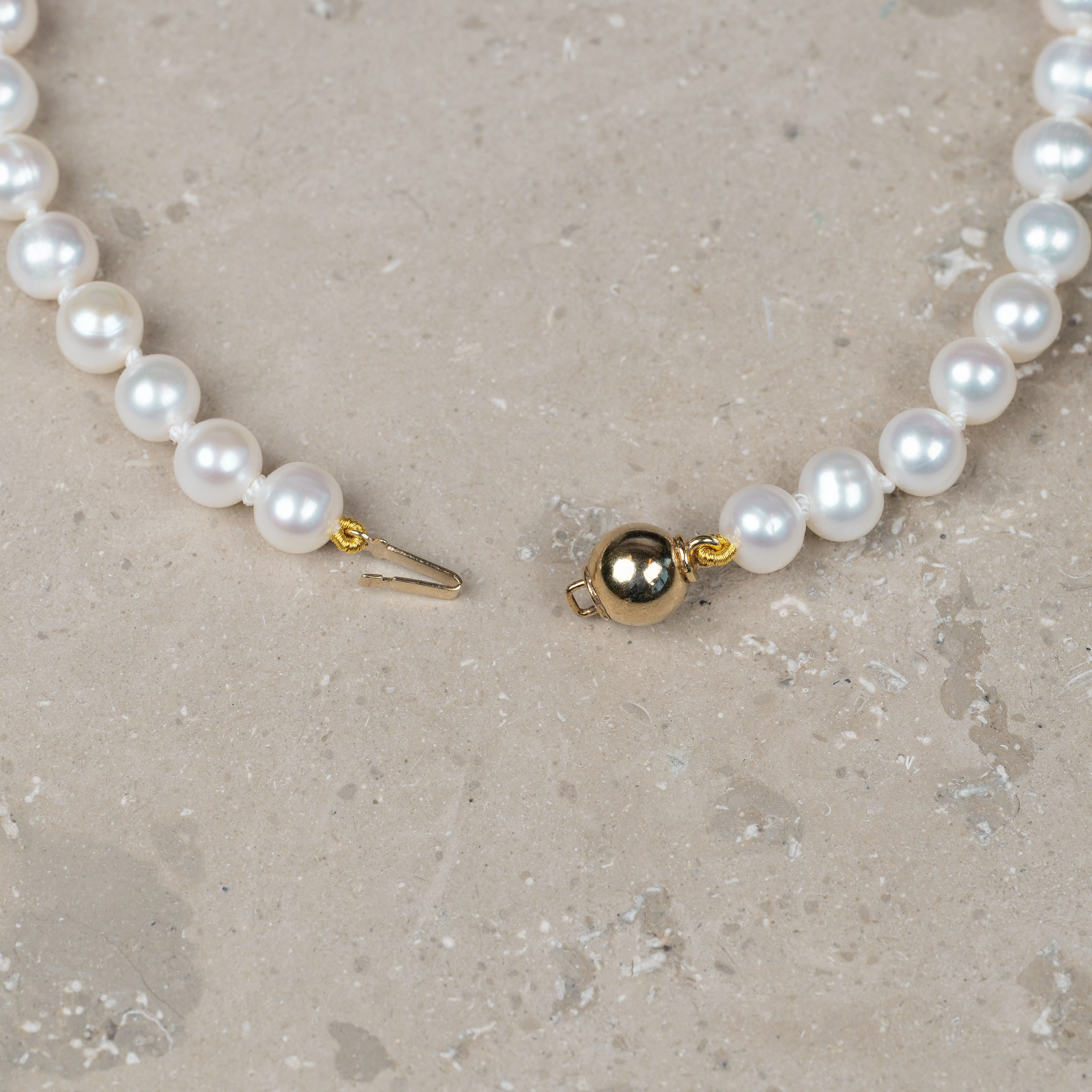 Halskjede Milena Pearl & Grey - Image 5