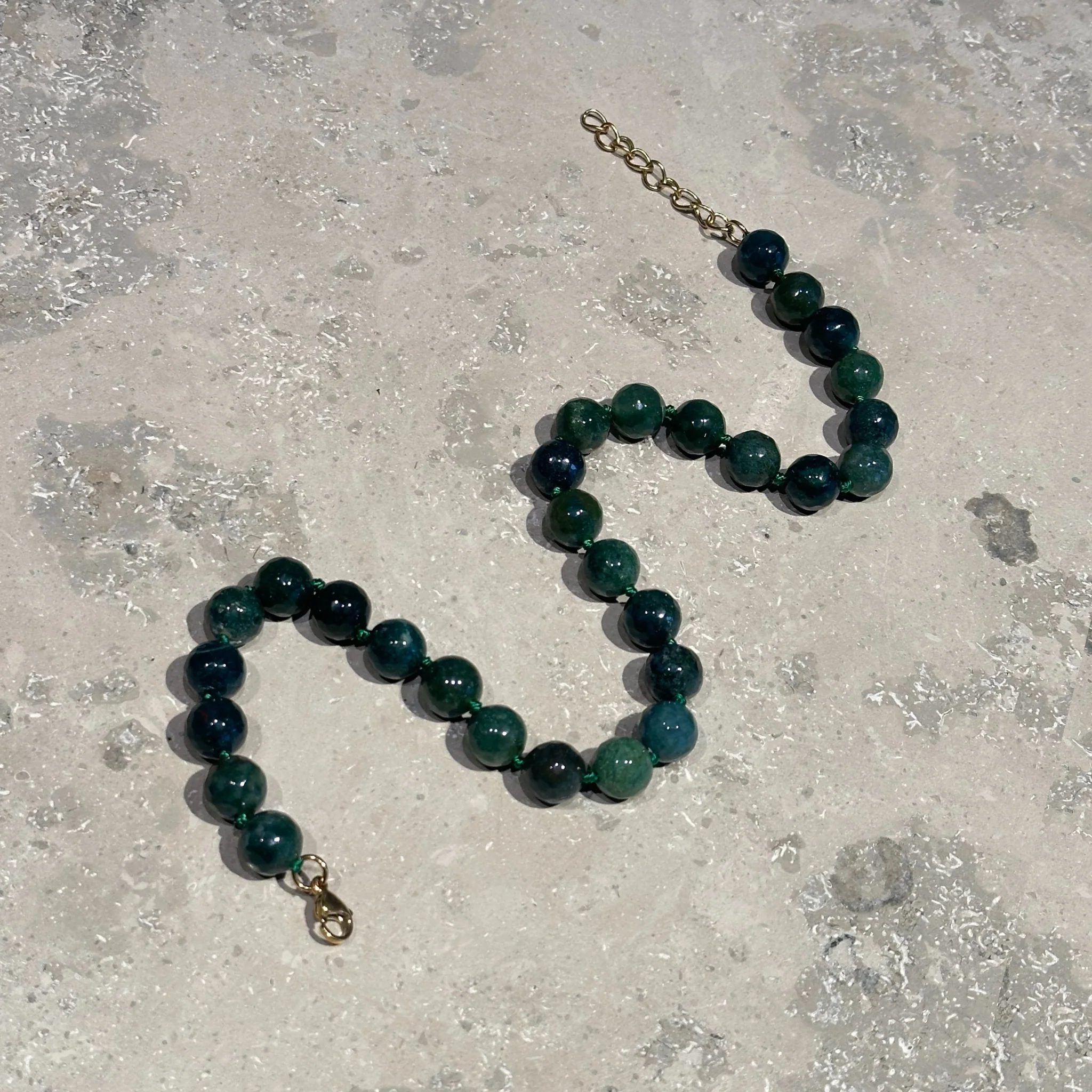 Halskjede Zoe Aquatic Agate - Image 4