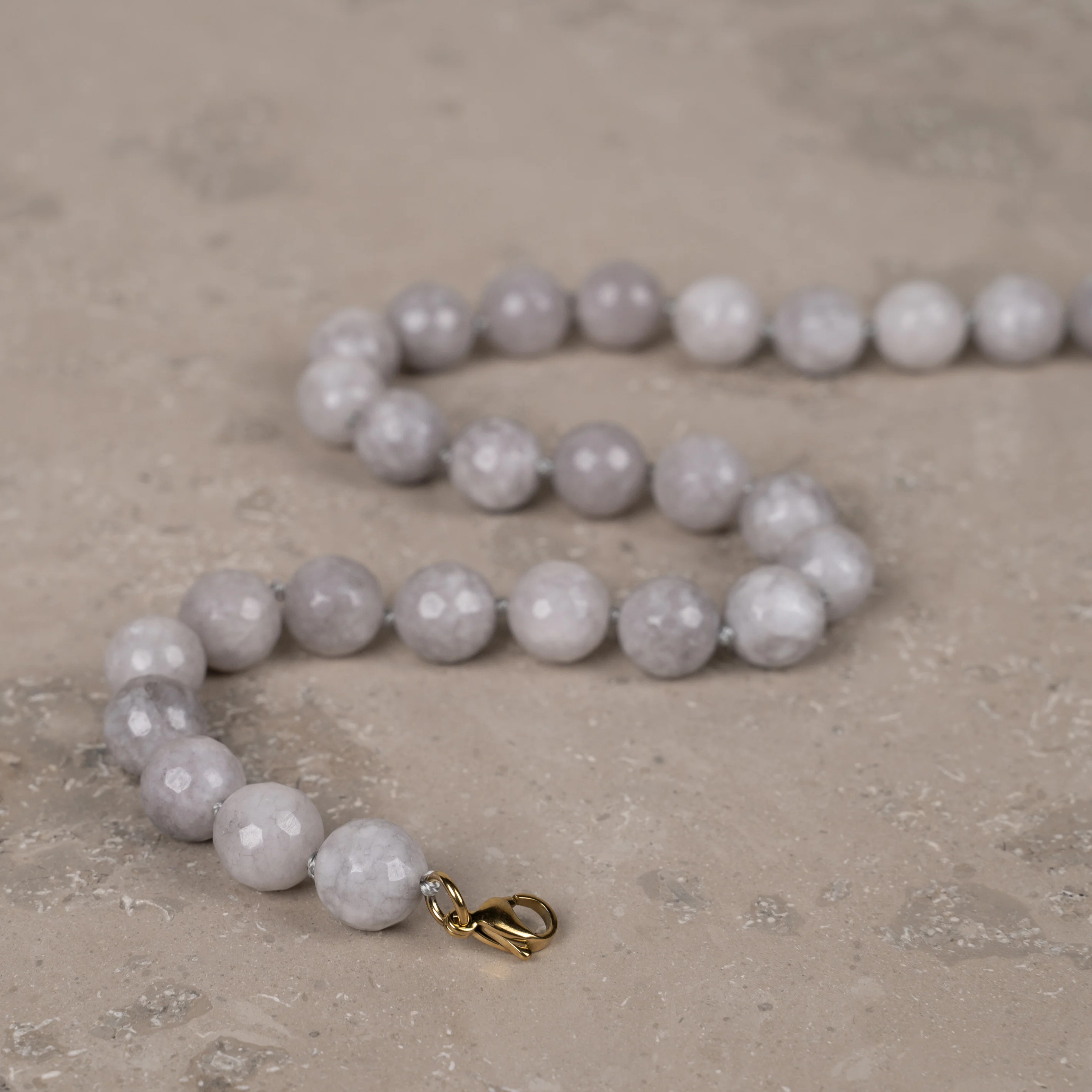 Halskjede Zoe Grey Agate - Image 3