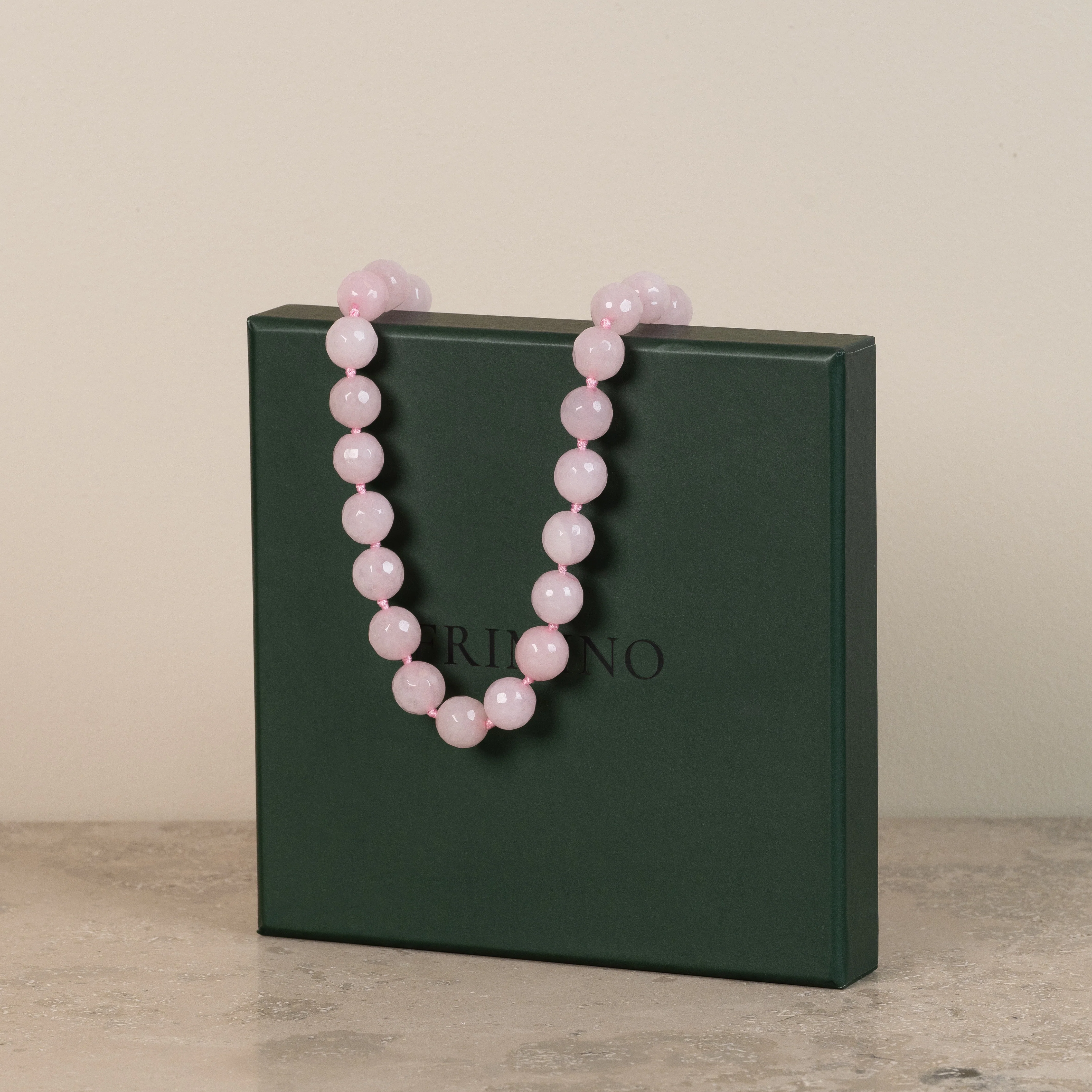 Halskjede Zoe Rose Quartz - Image 7
