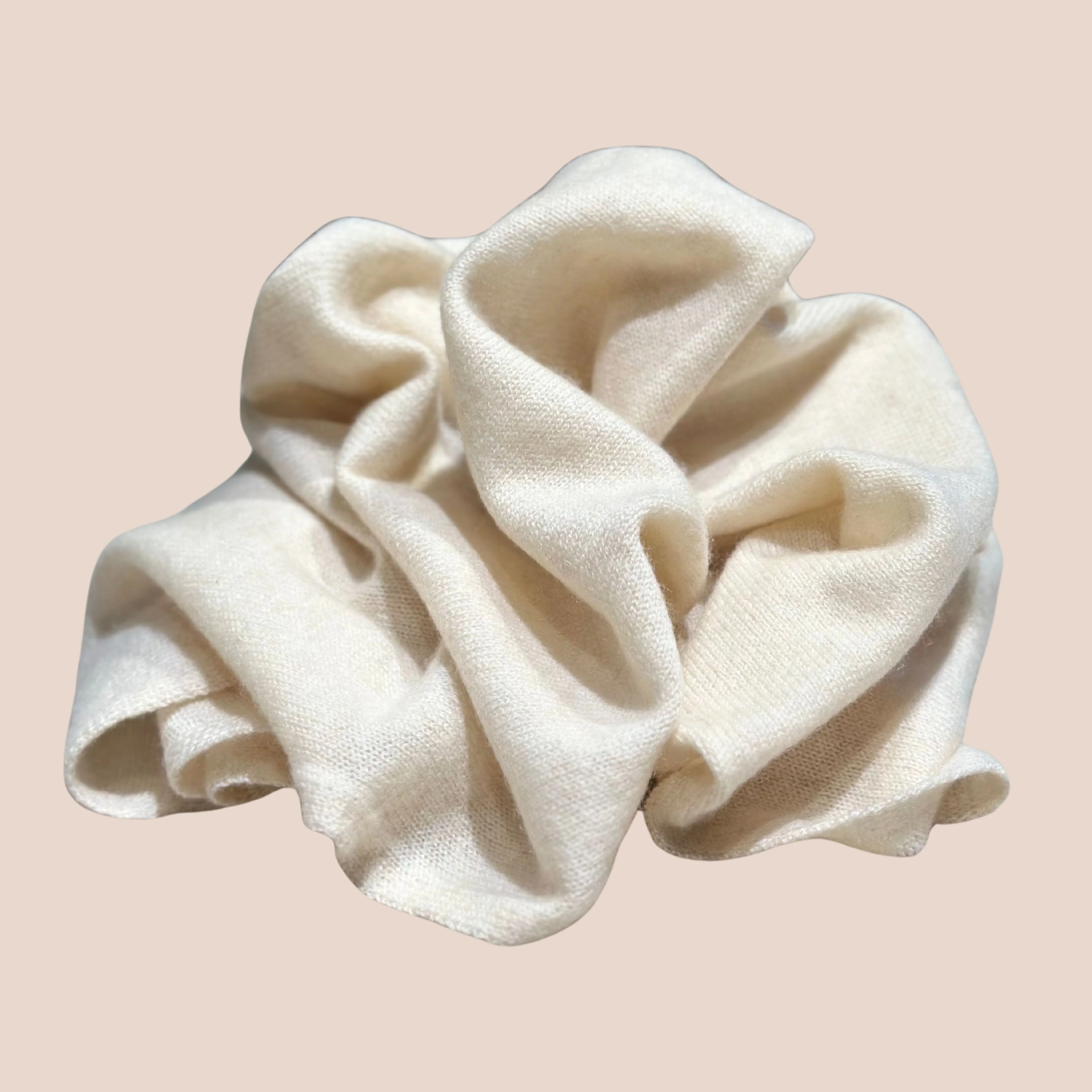 Kashmirskjerf Lyon Cream - Image 3
