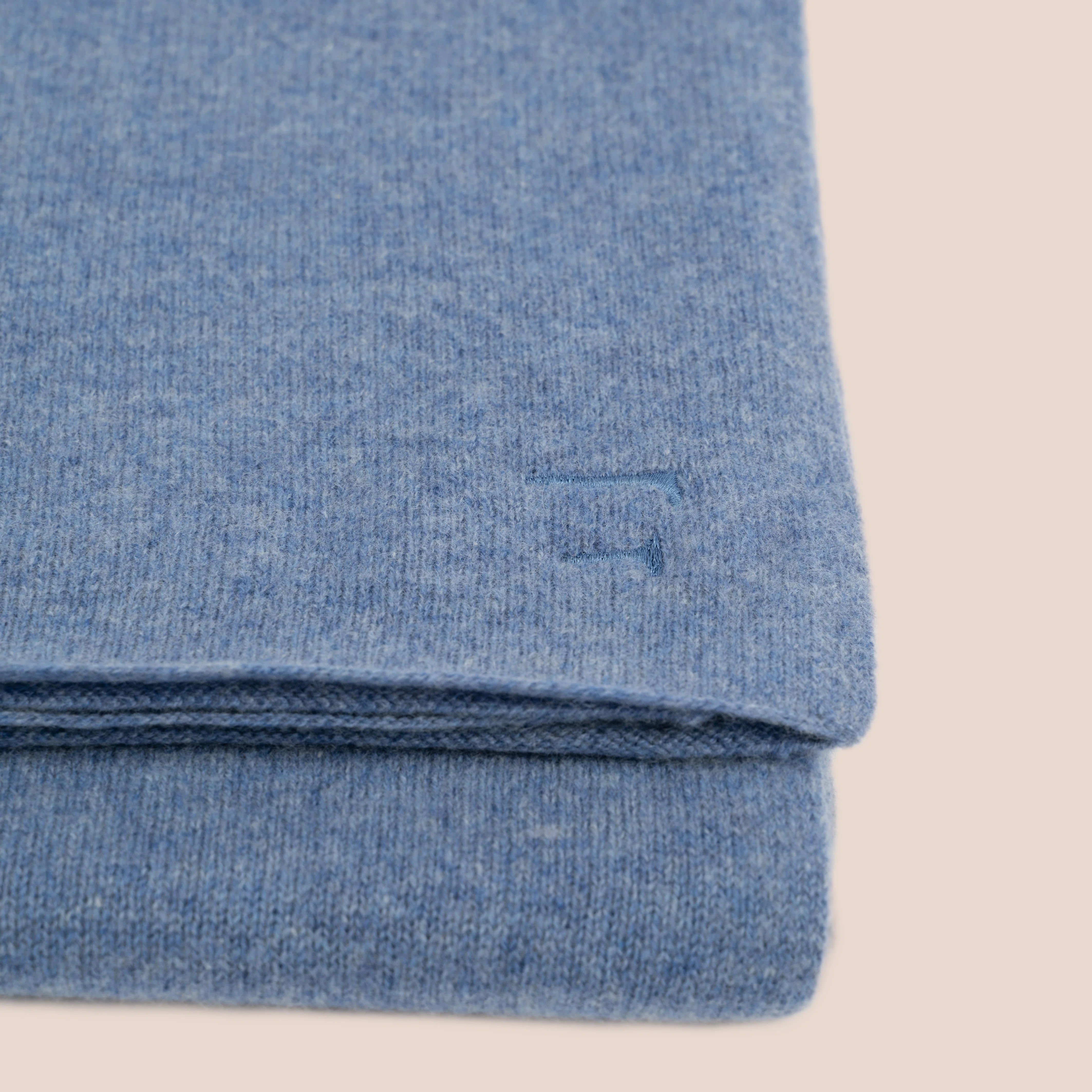 Kashmirskjerf Lyon Sky Blue - Image 4