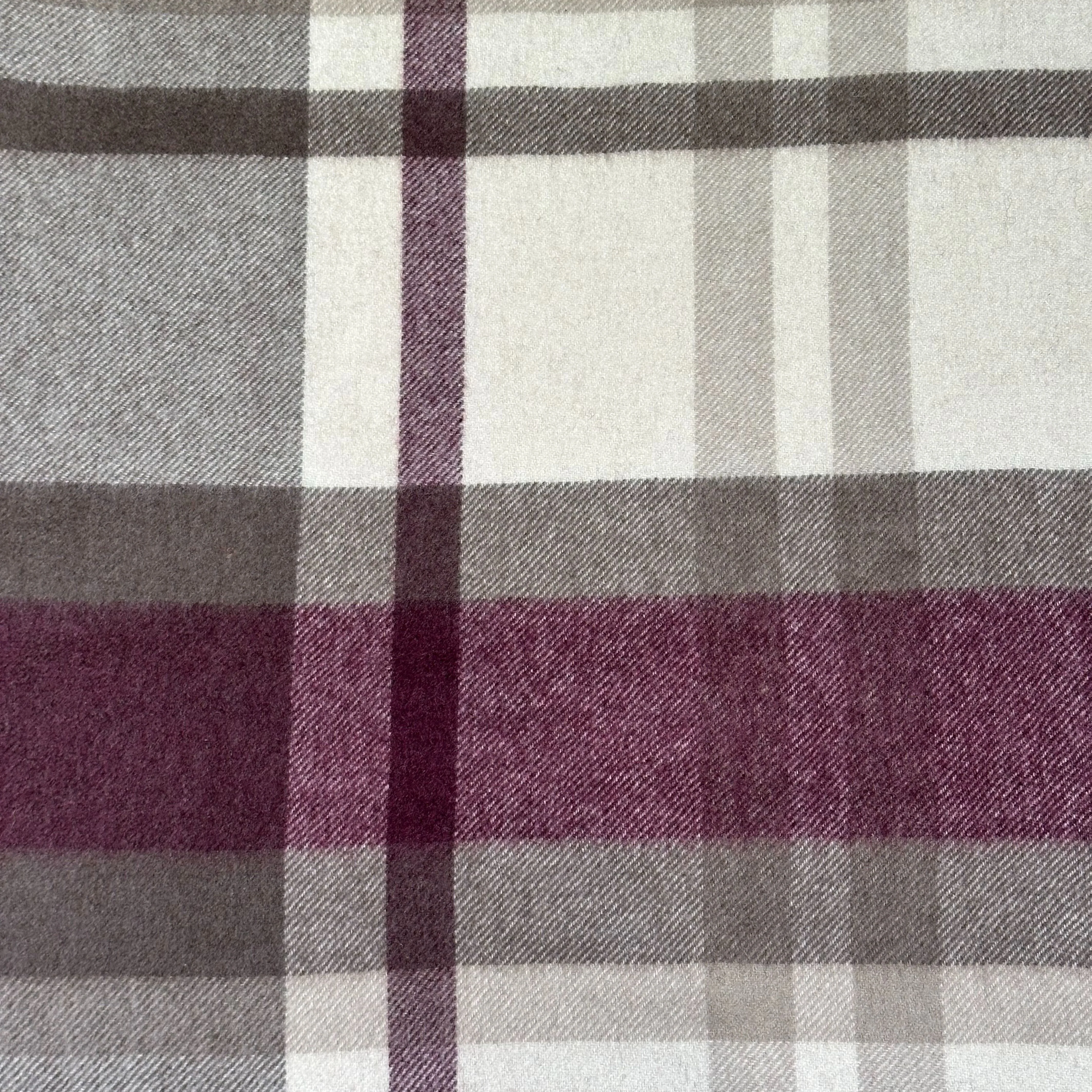 Kashmirskjerf Torino Burgundy - Image 6