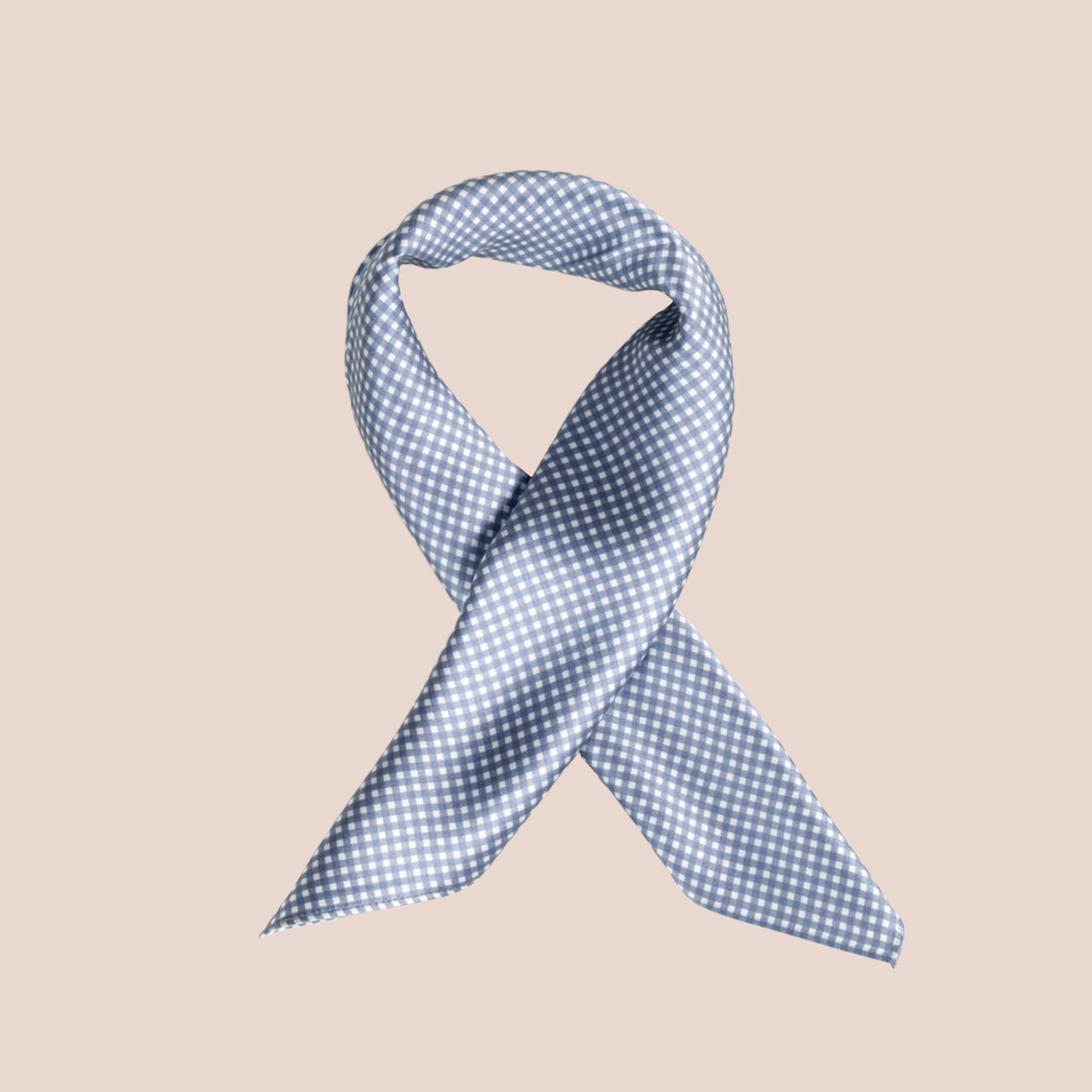 Silkeskjerf Como Light Blue - Image 6
