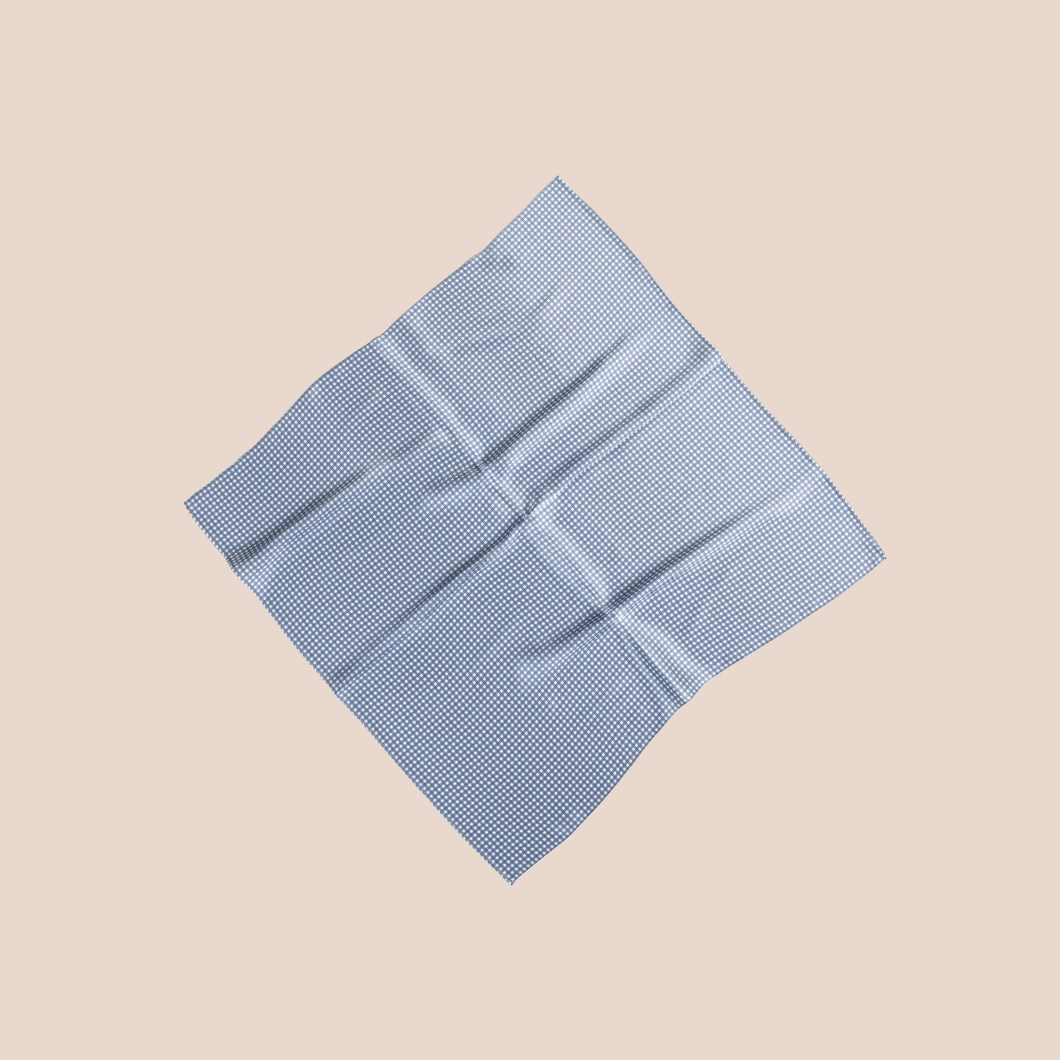 Silkeskjerf Como Light Blue - Image 7
