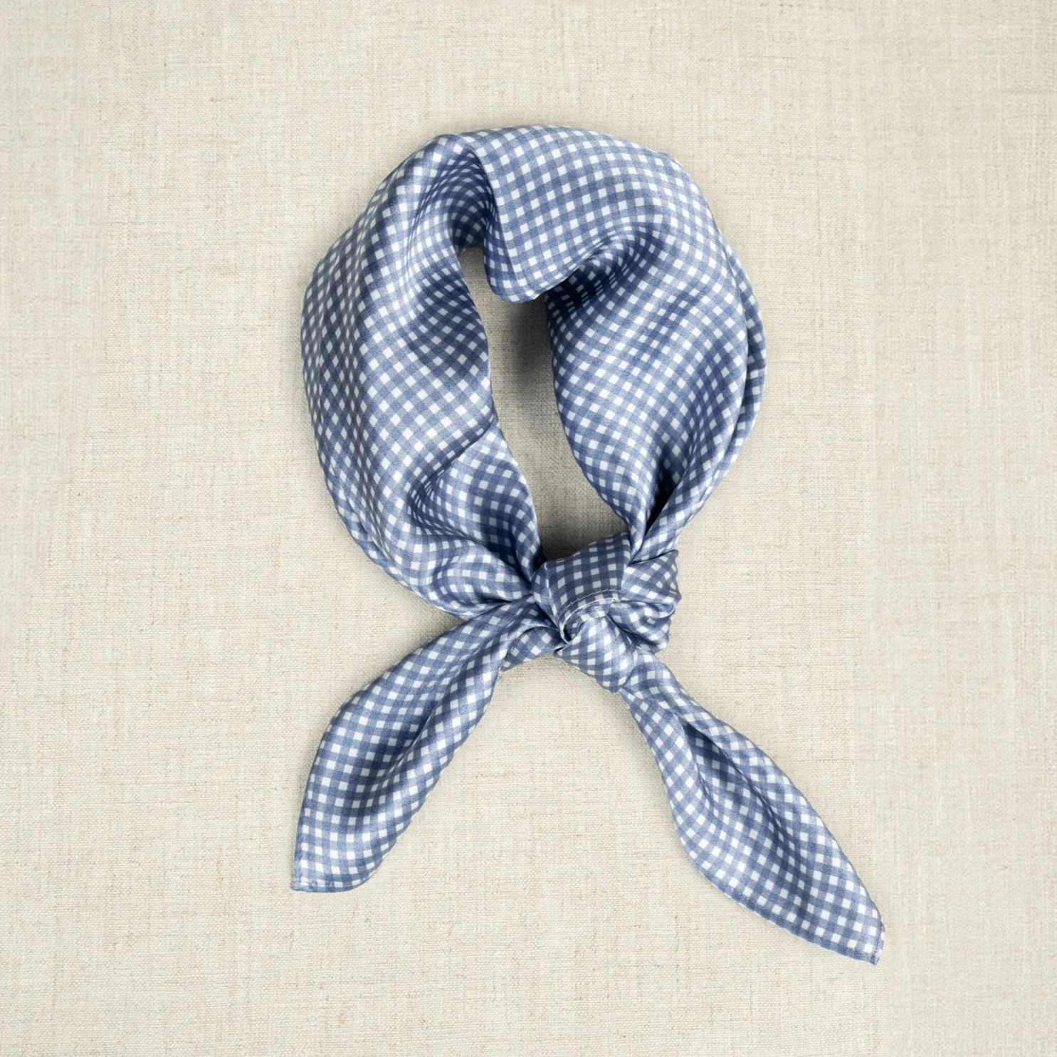 Silkeskjerf Como Light Blue - Image 9