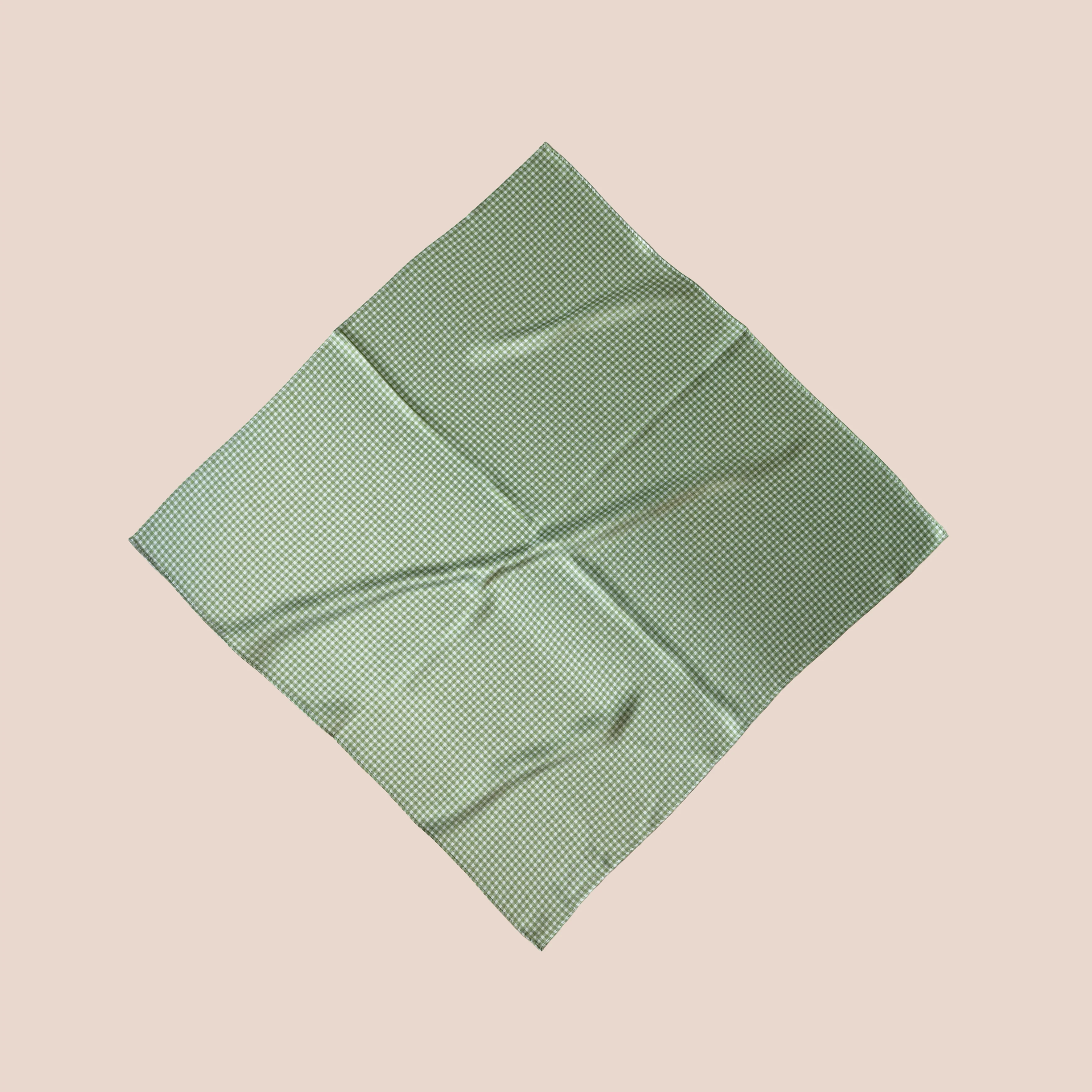 Silkeskjerf Como Light Green - Image 3
