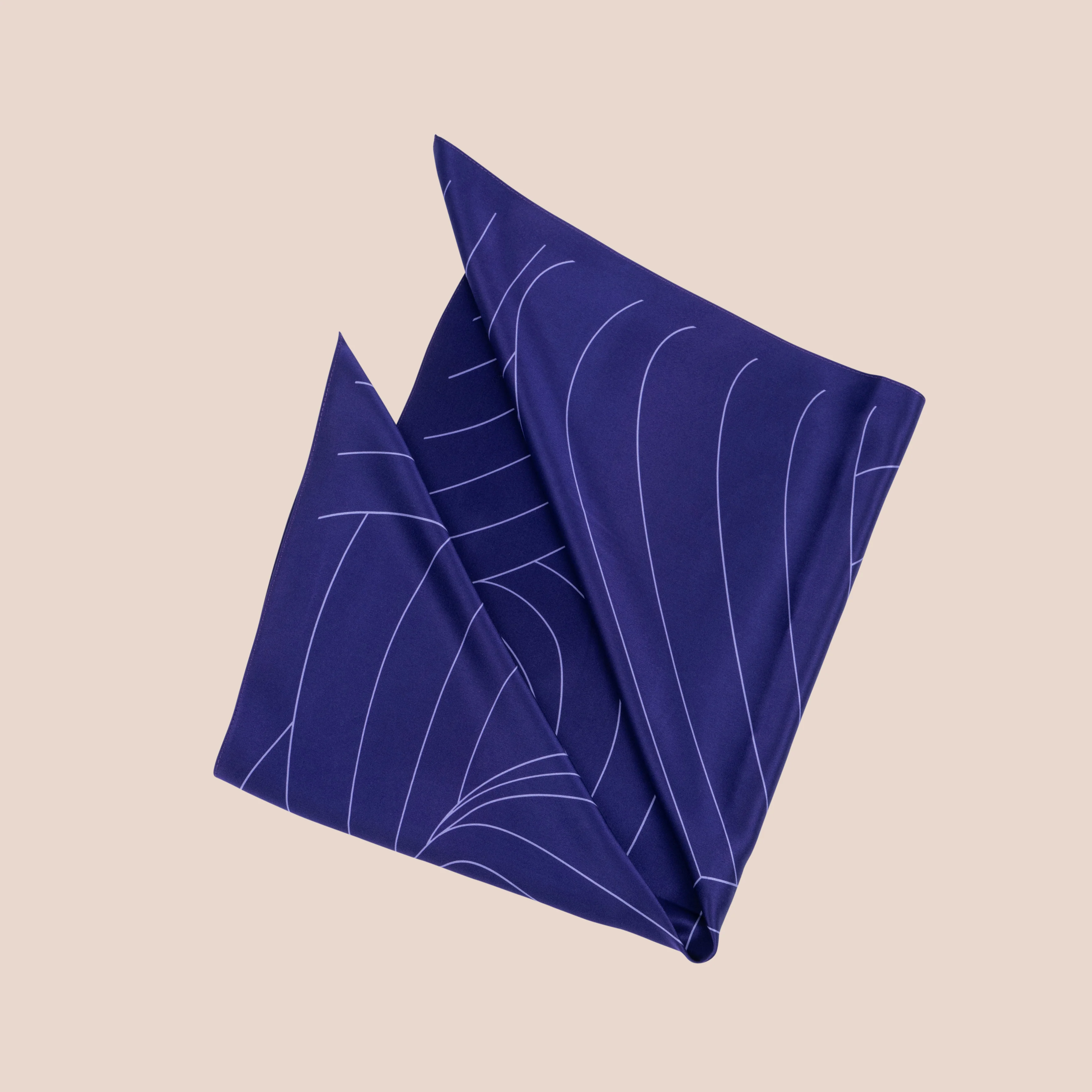 Silkeskjerf Palma Purple - Image 4