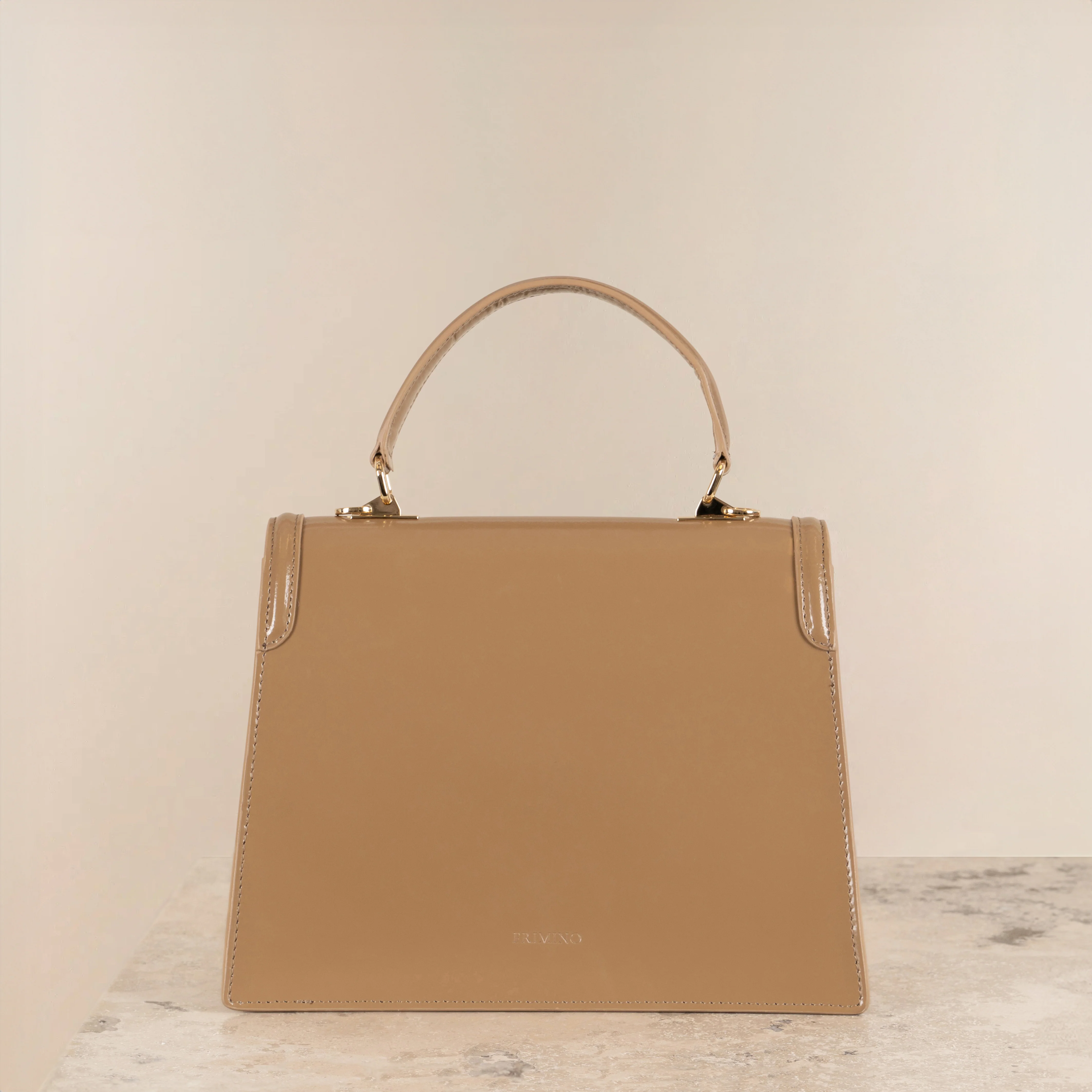 Veske Skinn Bella Beige - Image 3