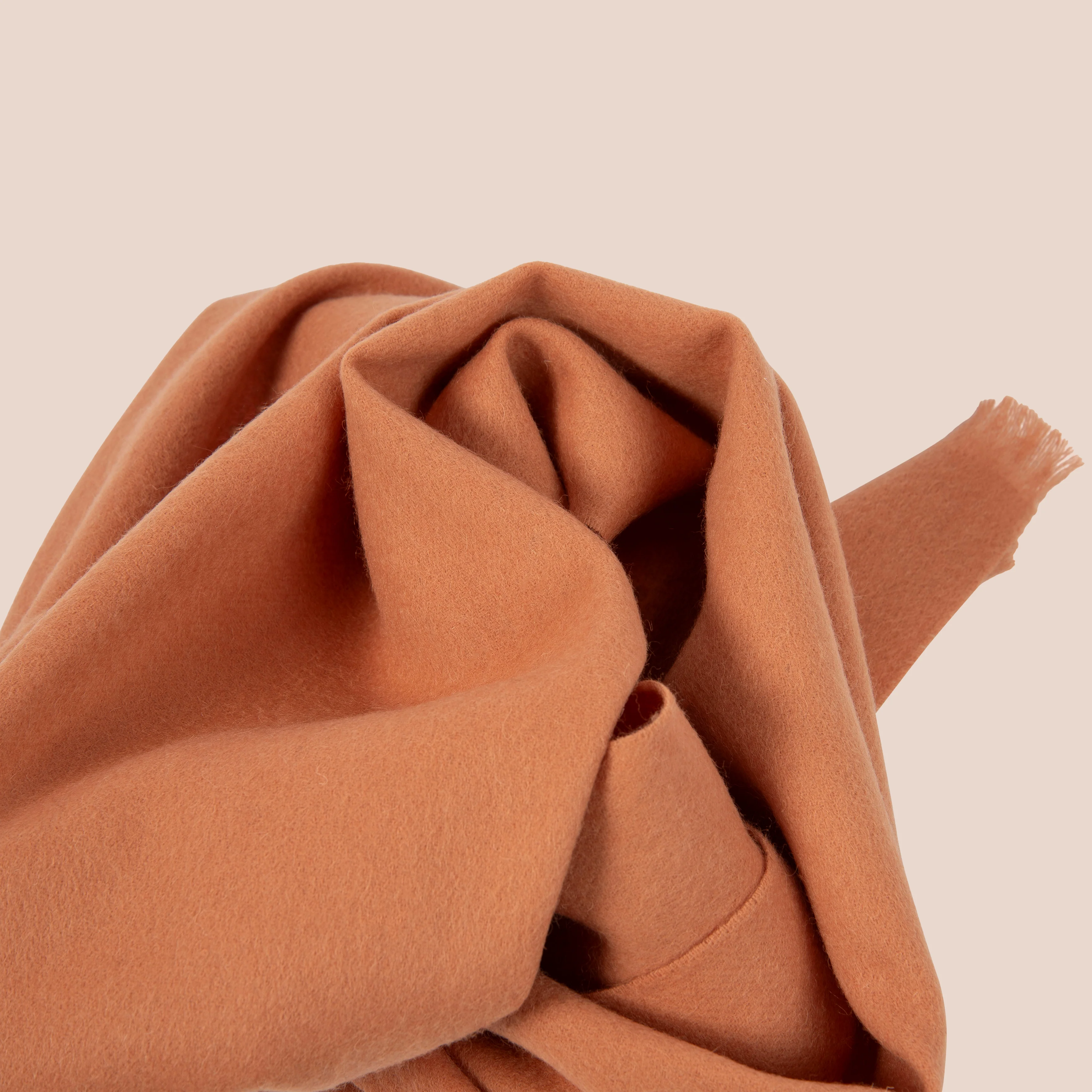 Ullskjerf Cortina Peach - Image 7