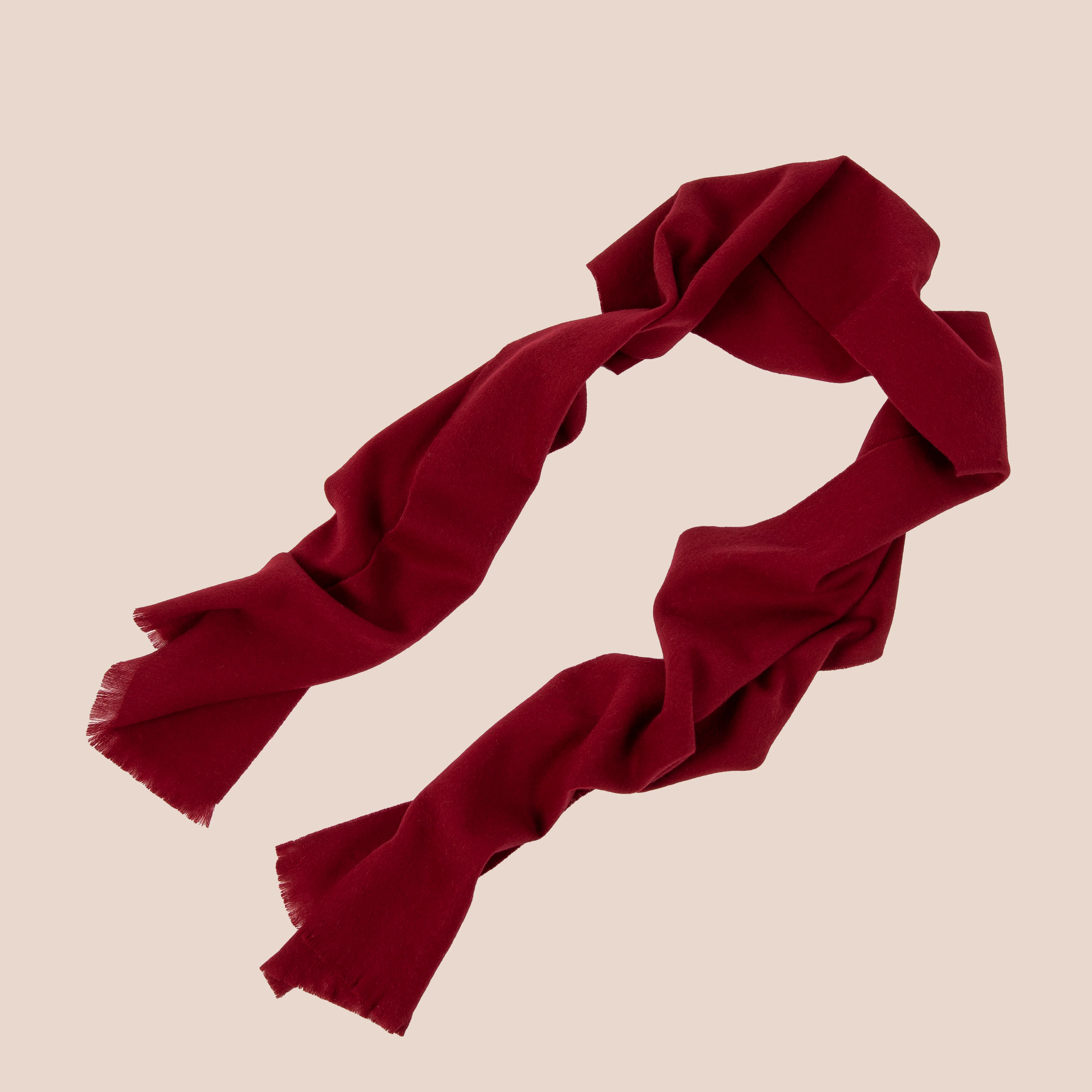 Ullskjerf Cortina Red - Image 4