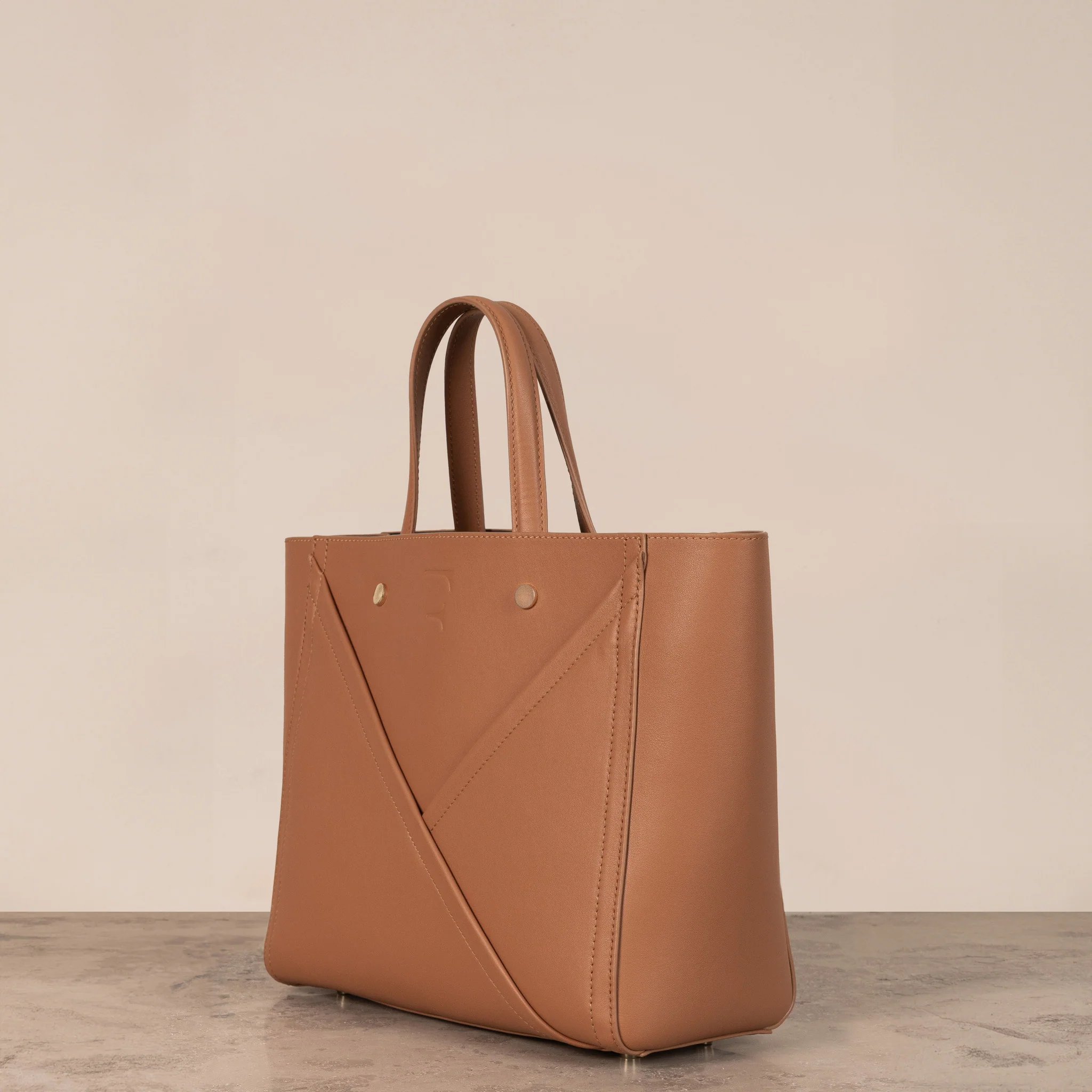 Veske Skinn Aurora Camel - Image 3