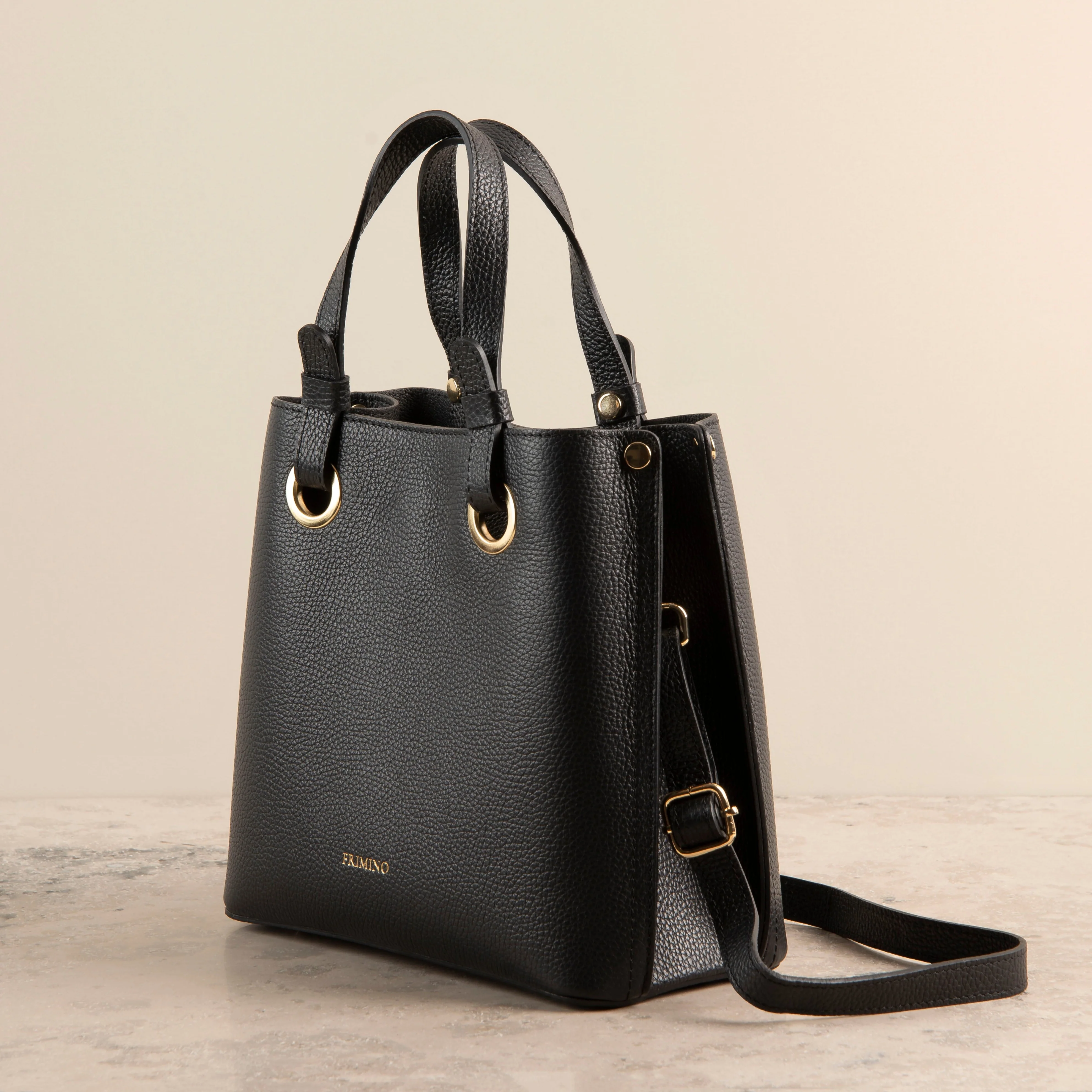 Veske Skinn Bianca Black - Image 6