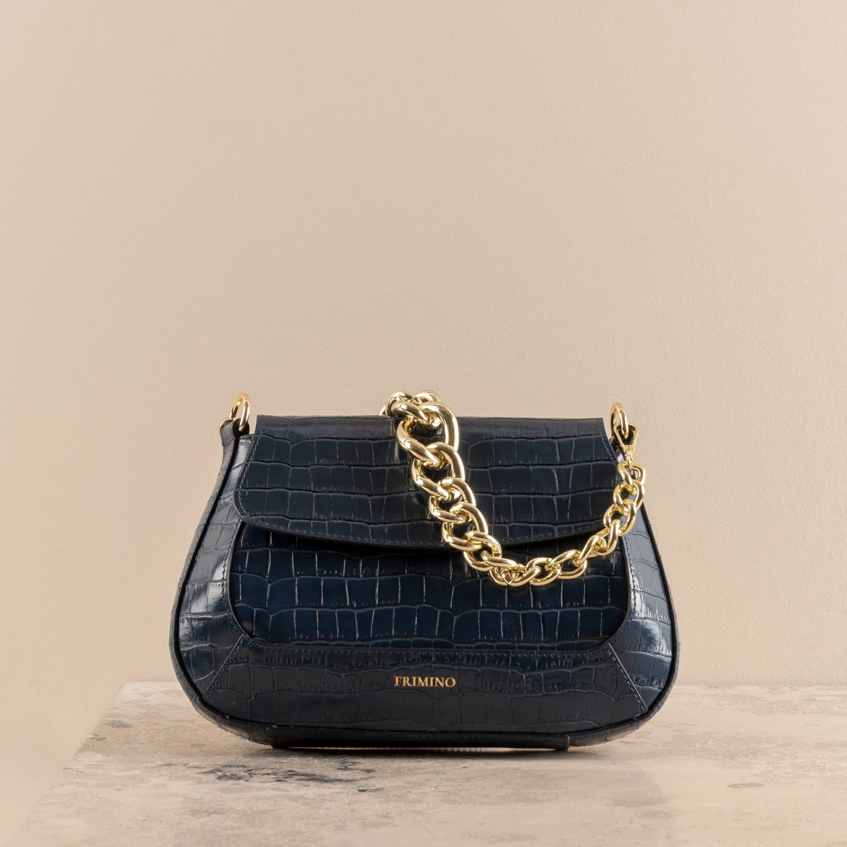 Veske Skinn Elena Blue - Image 7