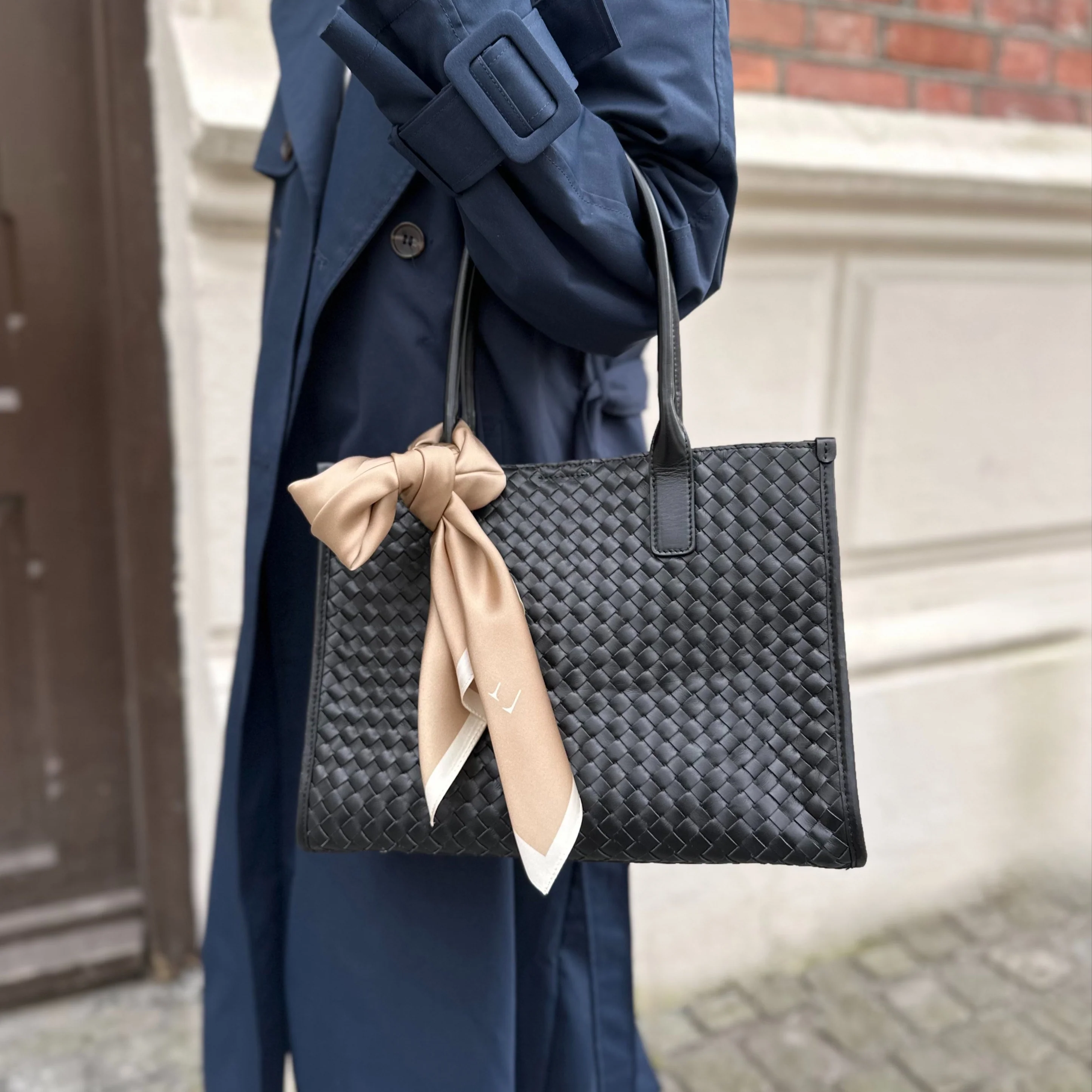 Veske Skinn Olivia Black - Image 2