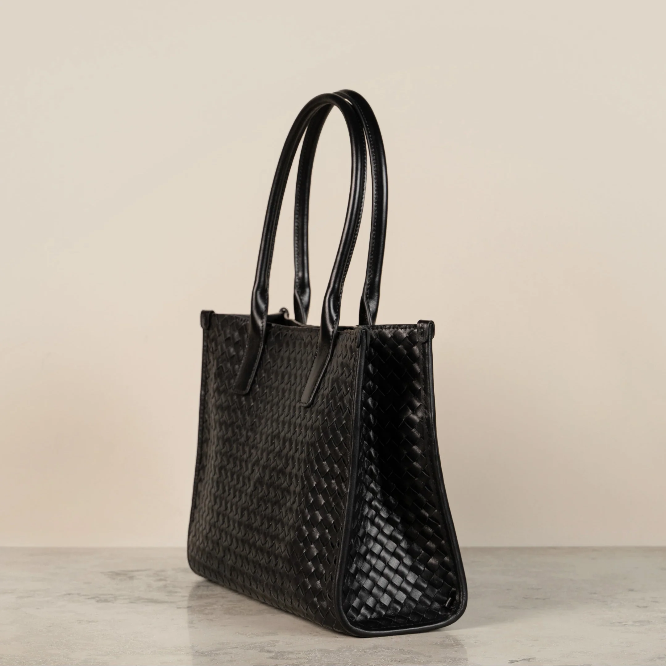 Veske Skinn Olivia Black - Image 3