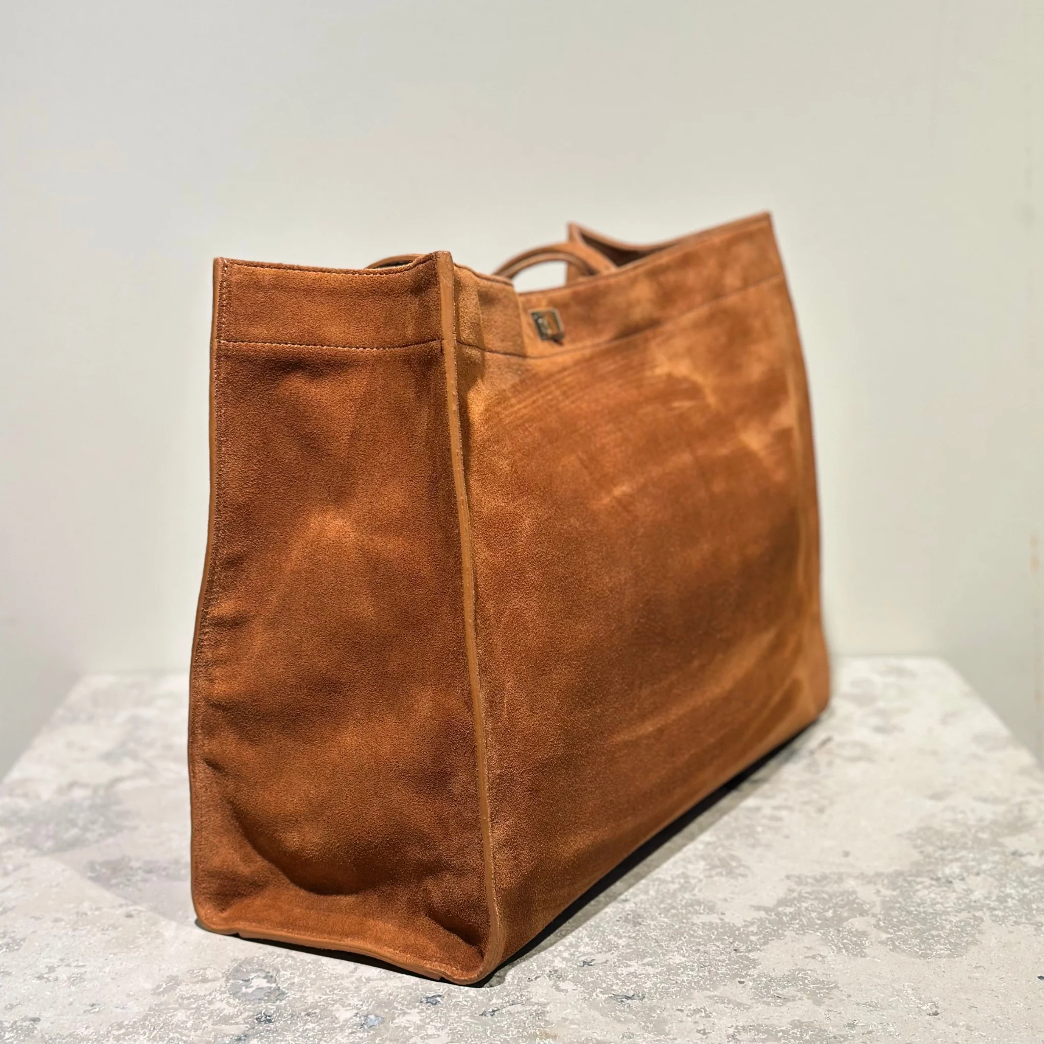 Veske Skinn Sienna Tote Cognac - Image 3
