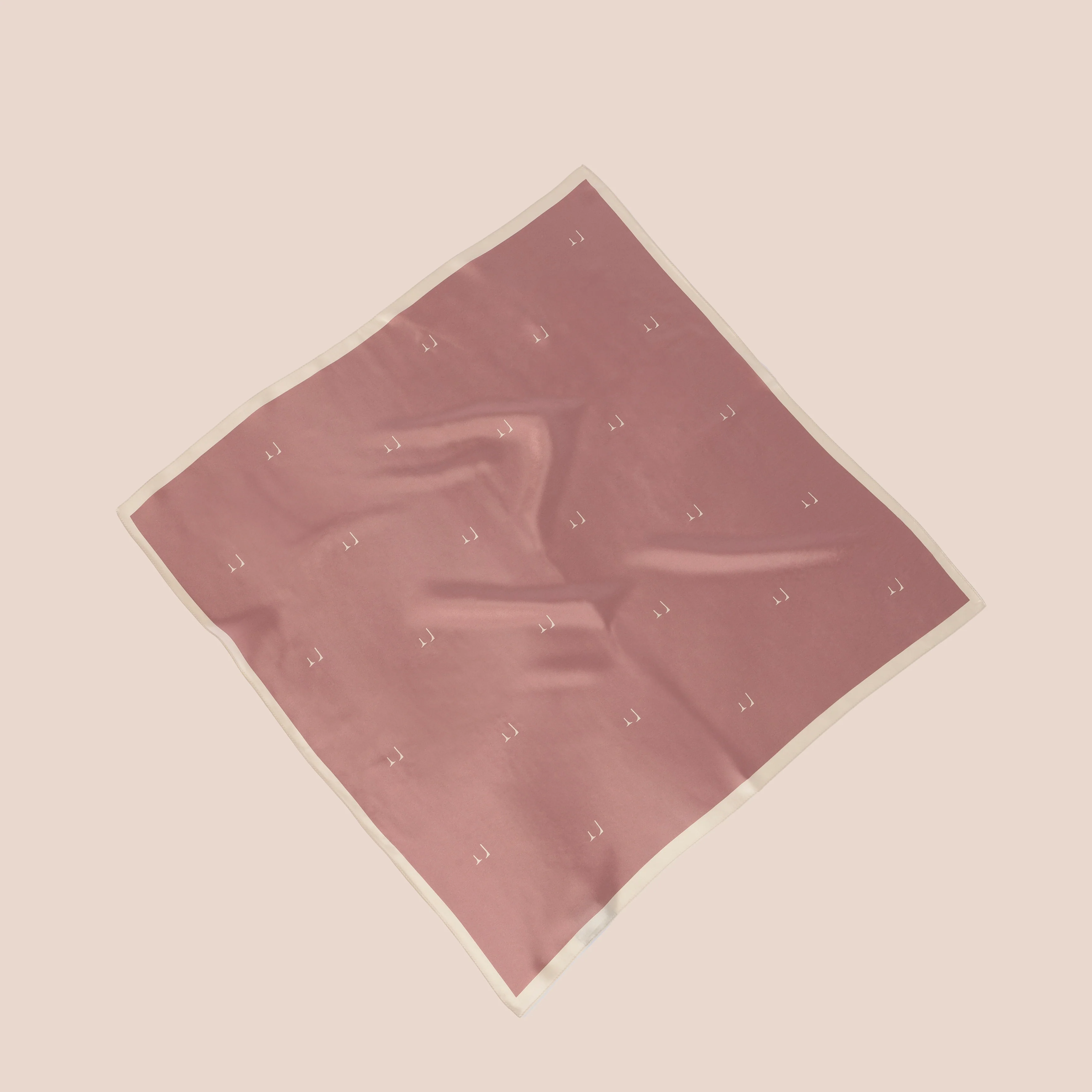 Silkeskjerf Paris Dusty Pink - Image 5