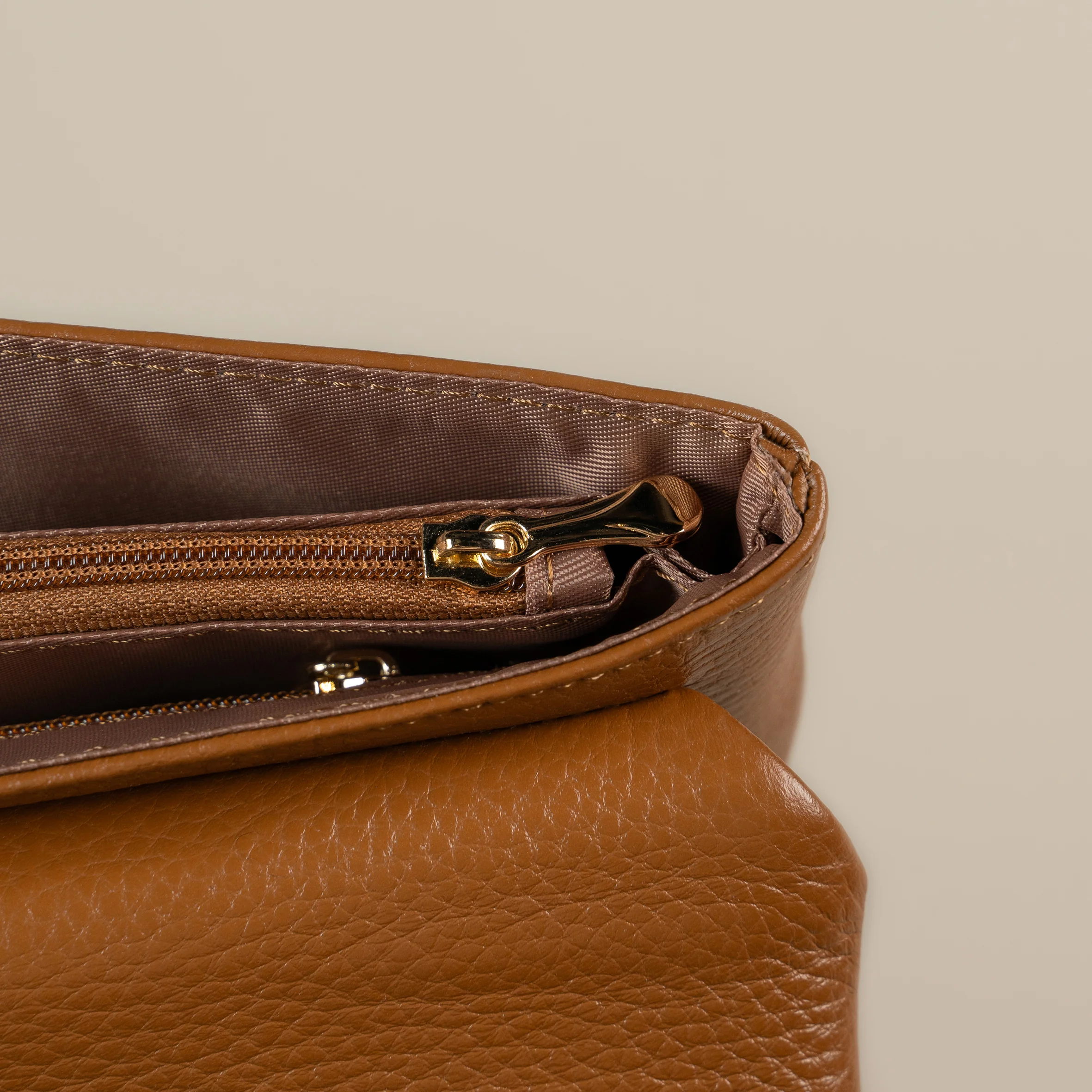Veske Skinn Luca Cognac - Image 8