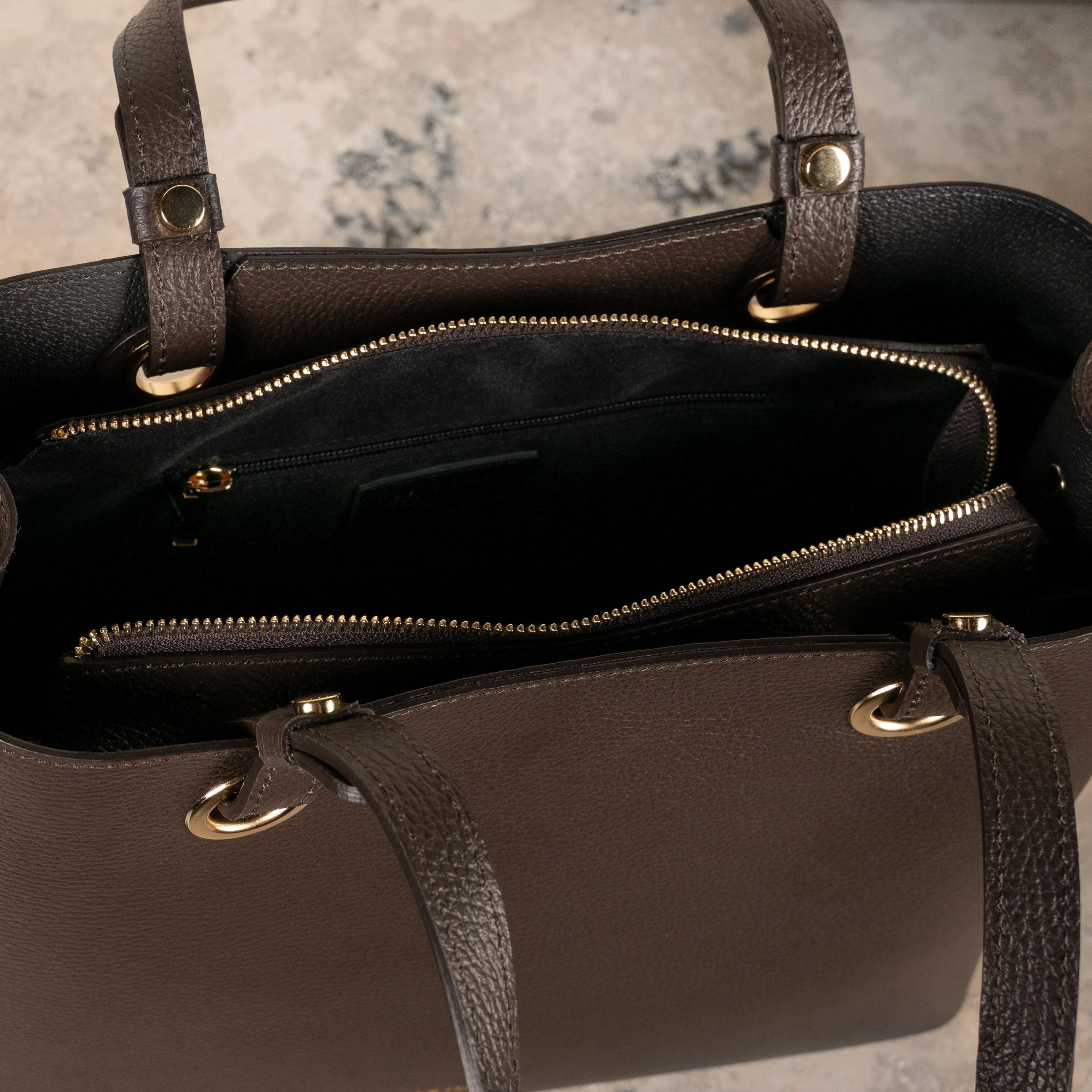 Veske Skinn Bianca Work Brown - Image 6
