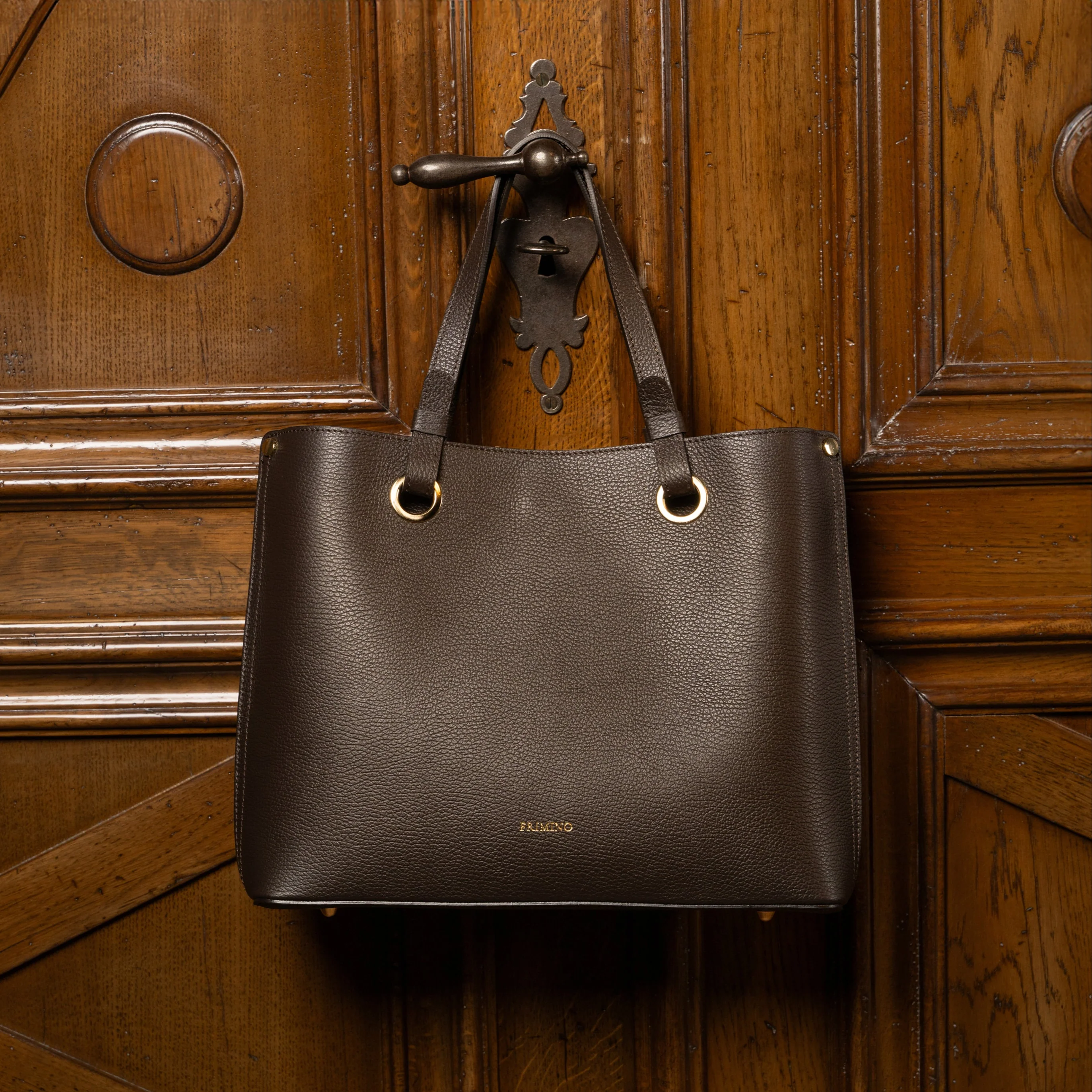 Veske Skinn Bianca Work Brown - Image 9